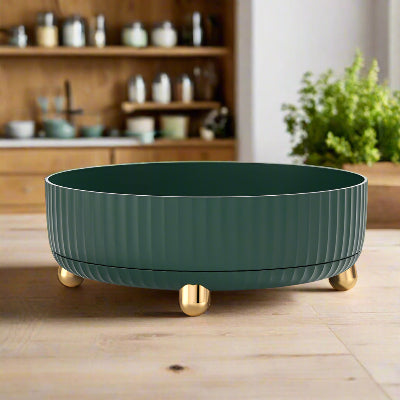 etagere a epice rotation pratique pour condiments en vert