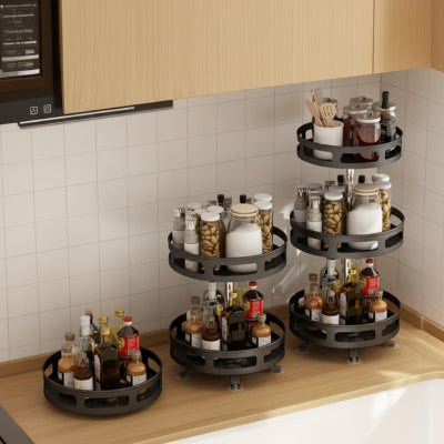 Étagère à épices grande capacité stable sécurisée TourSaveur Orbita