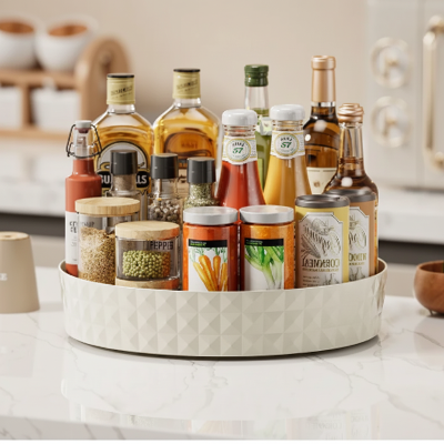 etagere a epices style moderne blanc creme plan travail Rotepice