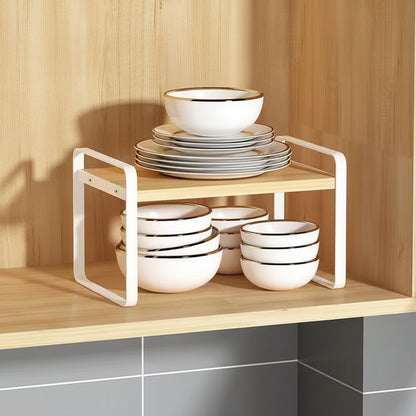 Étagère à poser cuisine blanc bois 30 cm SpaceStand