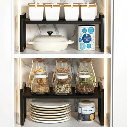 Étagère à poser cuisine placard organisé double espace SpaceStand 30 cm