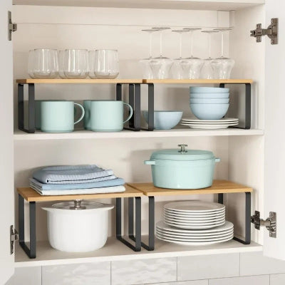 etagere bois pour cuisine multifonction disposition libre placard cuisine
