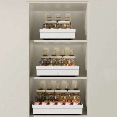 Etagere coulissante trois tailles disponibles modulable adaptable WhiteGlide