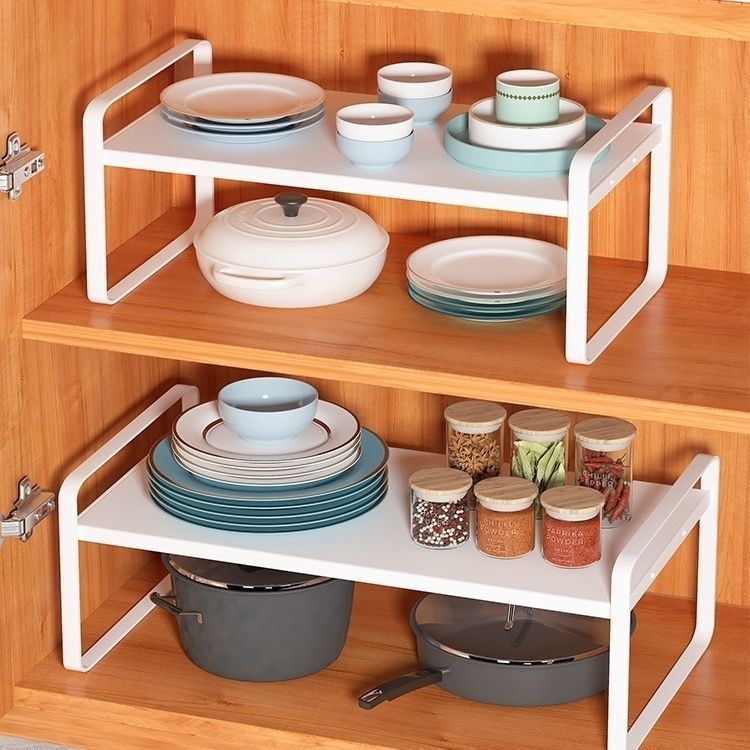 Etagere cuisine a poser ustensiles quotidiens accessibles organisés SpaceStand 40cm