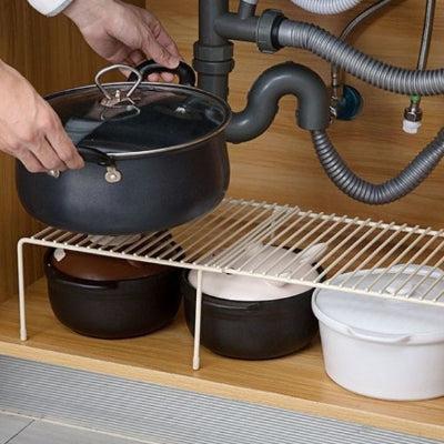 étagère cuisine blanc intelligente pour gain de place maximum placards