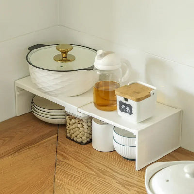 etagere cuisine double espace rangement pour petit plan de travail
