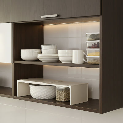 etagere cuisine fonctionnelle esthetique placard installation quelques secondes