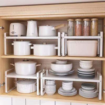 etagere de cuisine multi usage retractable blanc vaisselle epices gagneplace
