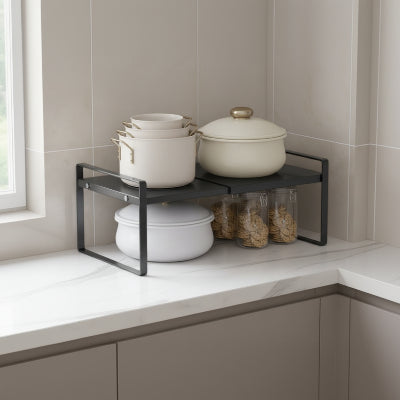 etagere de cuisine noir hauteur 17.5 cm gagneplace