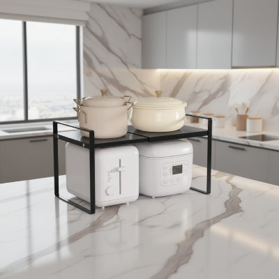 etagere de cuisine noir hauteur 25.3 cm gagneplace