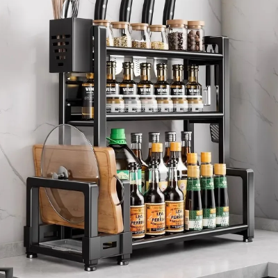 étagère de cuisine support multifonction complet et pratique