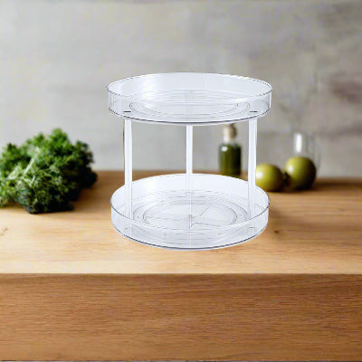 etagere epice double rangement rotation 360 degres moyen modele