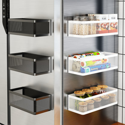 etagere epice mural sans percage magnetique MagRack Noir