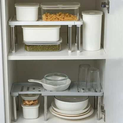 etagere extensible ajustable 35 a 61 cm telescopique SpaceLift