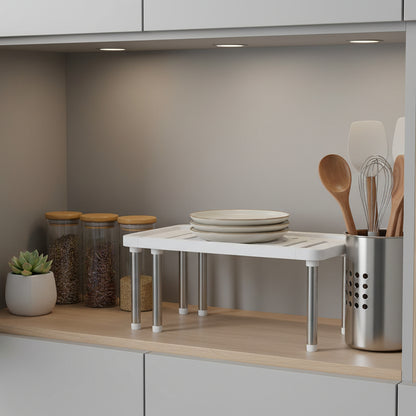 etagere extensible blanc gain place vertical placard optimise SpaceLift