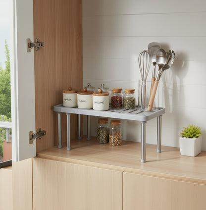 etagere extensible gris gain place vertical placard optimise SpaceLift