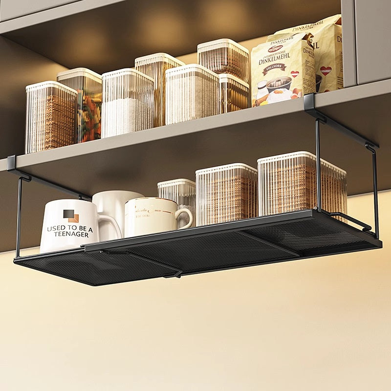 Étagère extensible sous armoire café tasses suspendues ExtendShelf
