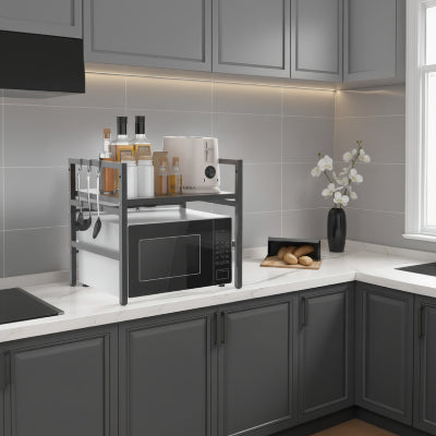 etagere four micro onde pratique UltraRang 2Niveaux