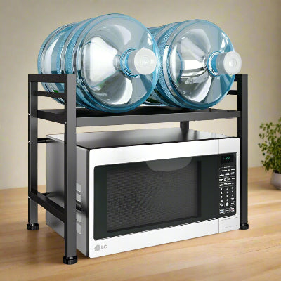 etagere micro onde acier robuste 150kg charge max ChefRack