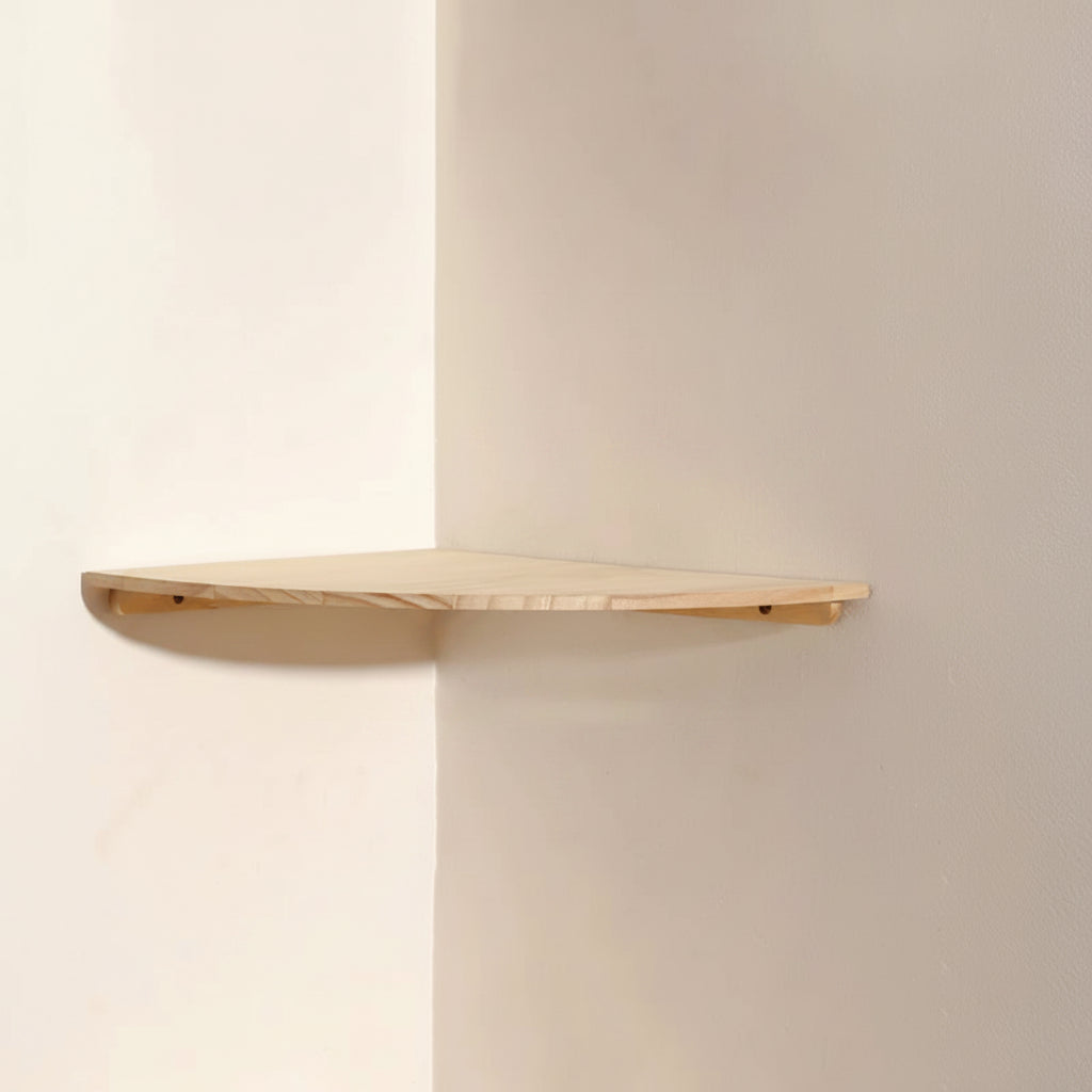 etagere murale cuisine bois disposition angle taille Moyenne Anglora