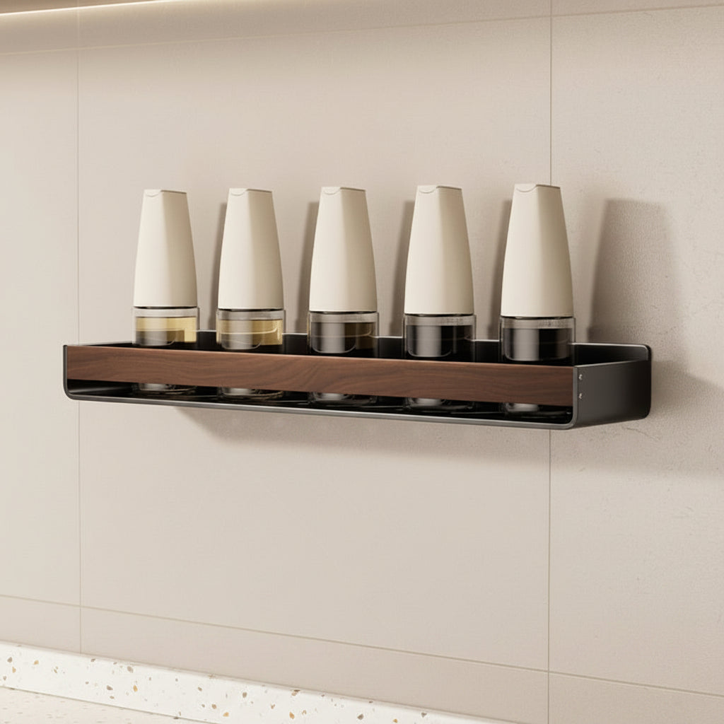 etagere murale cuisine lot 1 50 cm rangement optimise Walnora