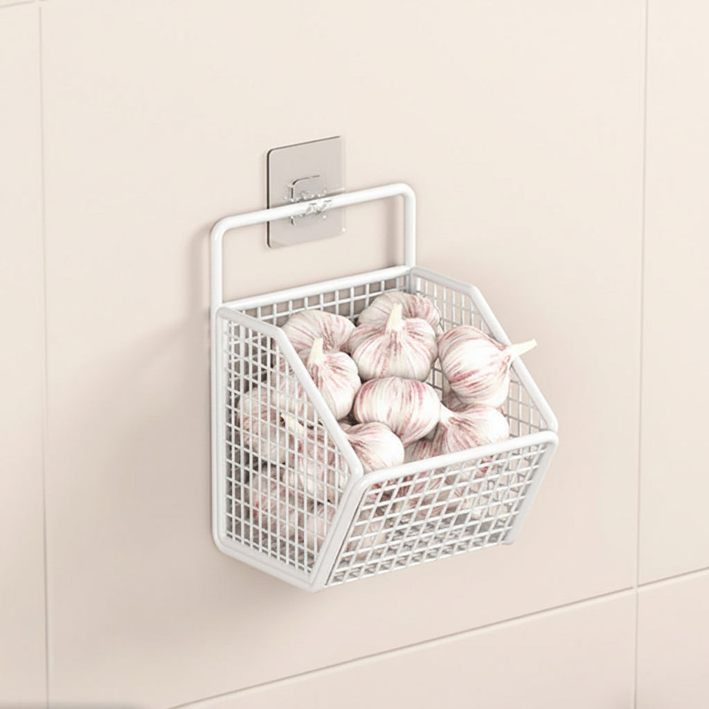 Étagère murale de cuisine blanc 1 compartiment RangeSaveur