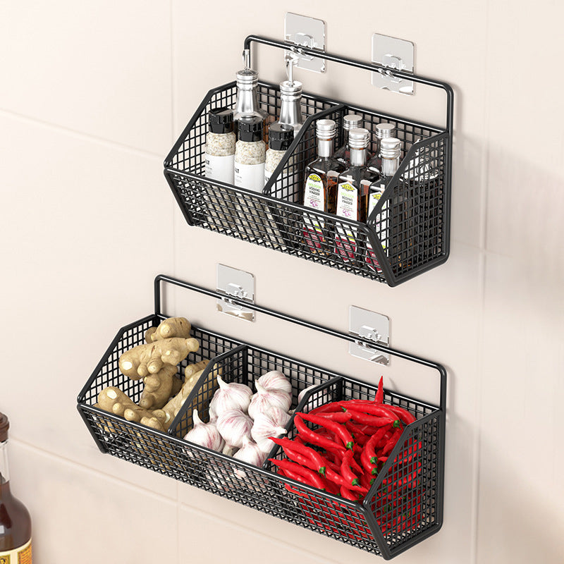 Étagère murale de cuisine noir espace vertical RangeSaveur
