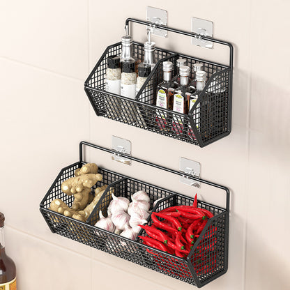 Étagère murale de cuisine noir espace vertical RangeSaveur