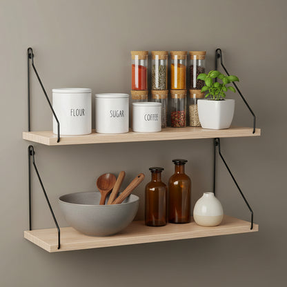 etagere murale pour cuisine design minimaliste epure NordikShelf