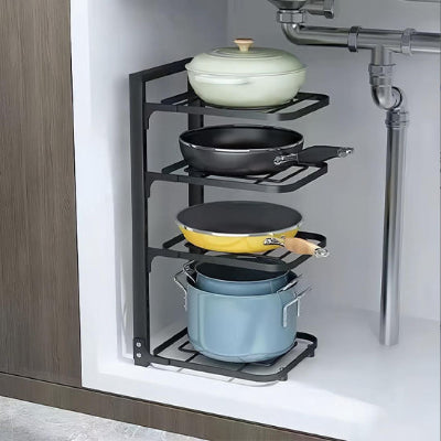 etagere pour cuisine 4 niveaux sous evier pratique CuiRangeo