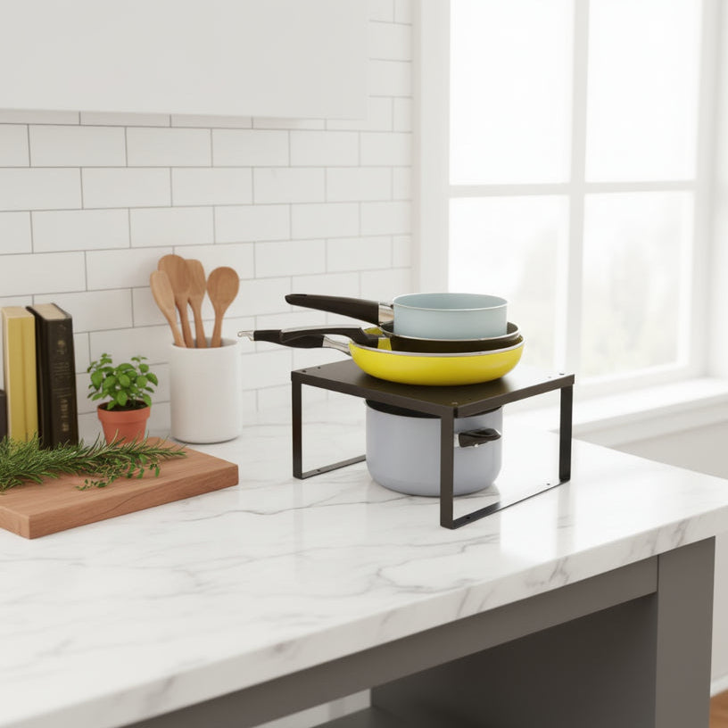 étagère sur pied cuisine 4 patins silicone antidérapants KitchenMate