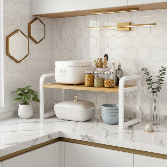 etagere sur pied cuisine rangement epices vaisselle multifonctionnel KitchenGuard