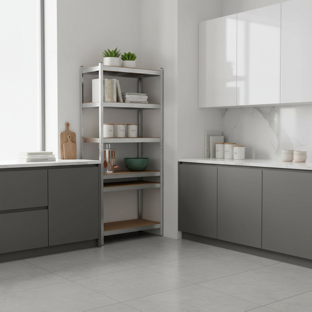 etagere sur pied cuisine vaisselle épices bocaux rangement optimal MaxiStore