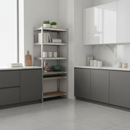 etagere sur pied cuisine vaisselle épices bocaux rangement optimal MaxiStore