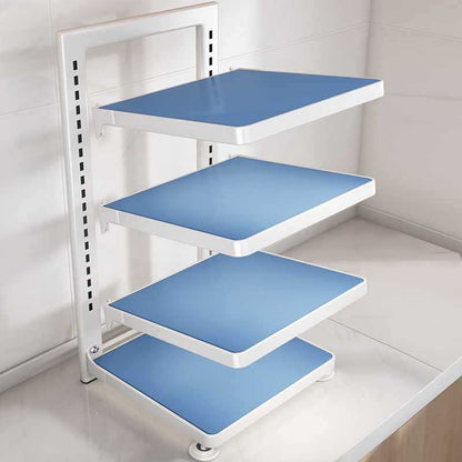 étagère surélevée cuisine solution rangement intelligente modulable KitchenMax Blue