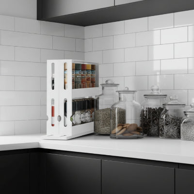 Étagères à épices rangement plan travail cuisine pratique design epicegliss