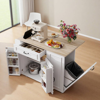 grande desserte cuisine roulettes pivotantes 360° mobilité totale FlexiChef Station
