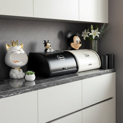 huche a pain fer noir blanc pour cuisine moderne CrouteSafe