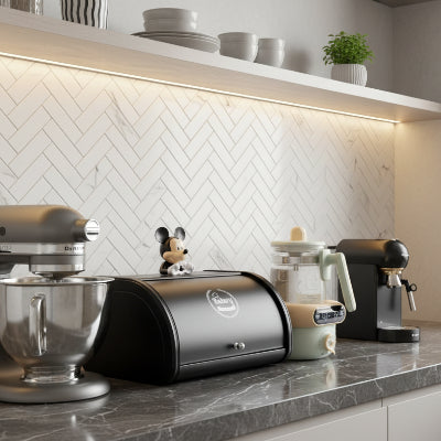 huche a pain fer noir pour cuisine moderne CrouteSafe