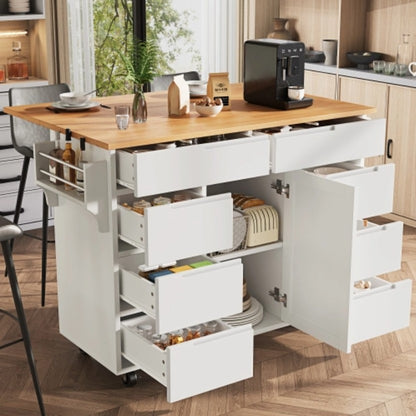 Meuble desserte pour cuisine chaque ustensile place logique 8 Tiroirs