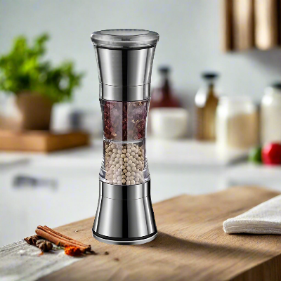 moulin pour epices deux reservoirs grande capacite SpiceTwin