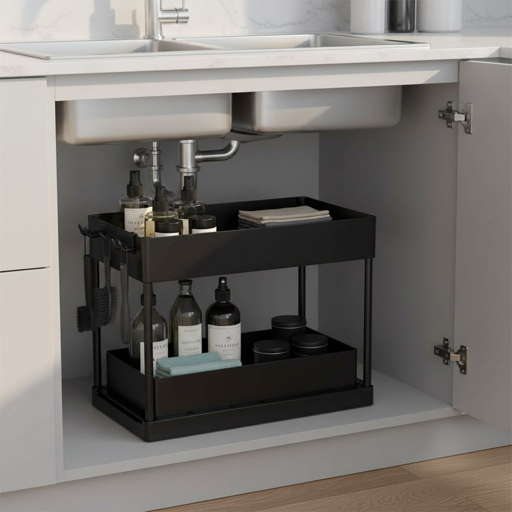 Organisateur sous évier lot de 1 solution pratique Sinkora