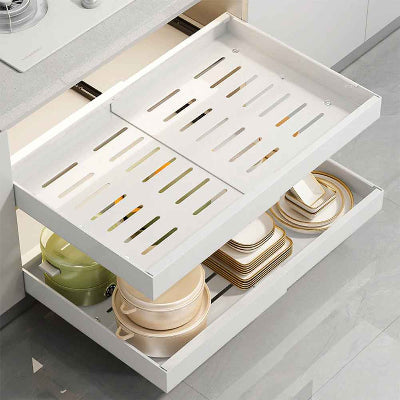 panier cuisine coulissant extensible base aérée limite humidité flexislide max