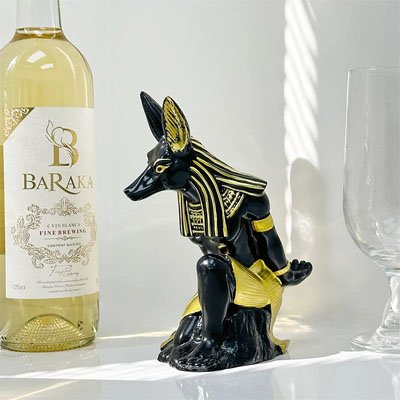 porte bouteille élégant pour vin vide OrNubis