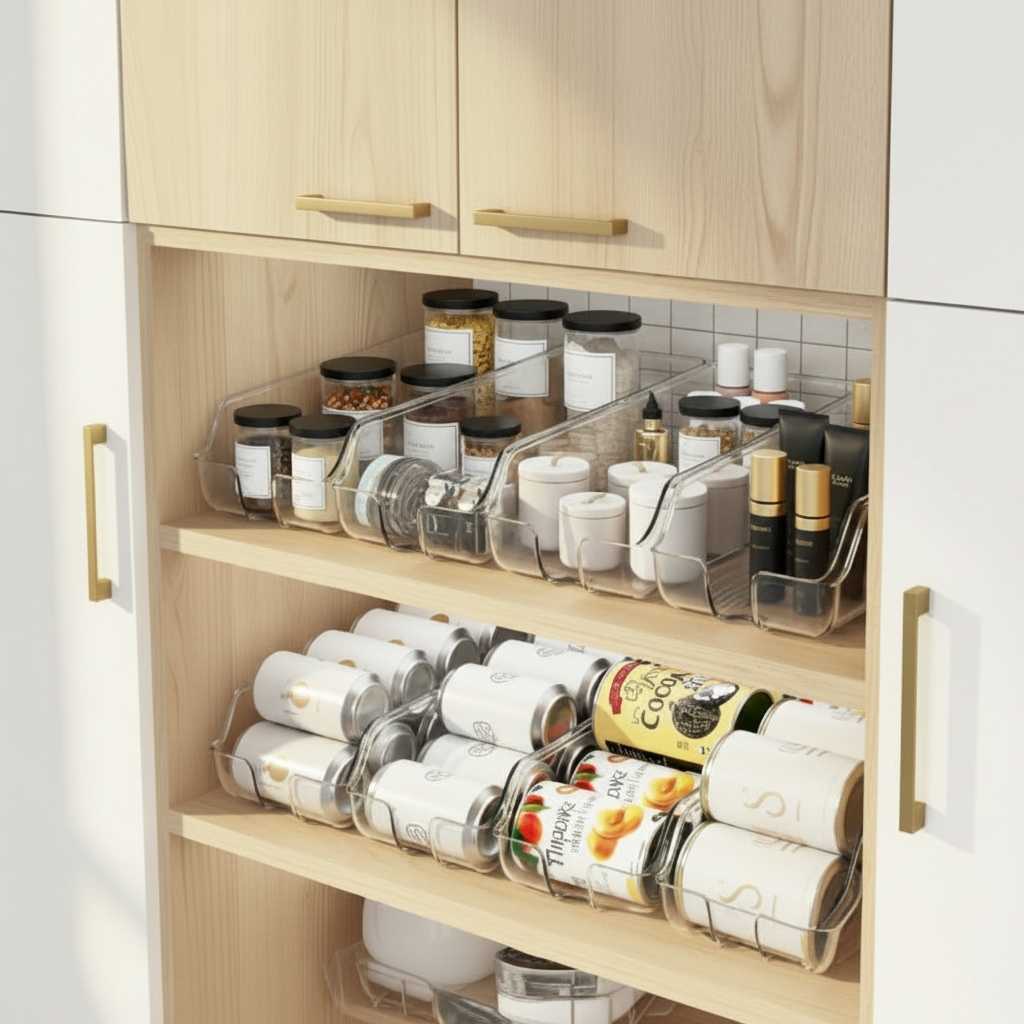 Porte bouteille frigo polyvalent frigo placard salle bain Canéa