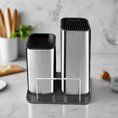 portes couteaux ustensiles avec porte planche CuiZen DuoHold