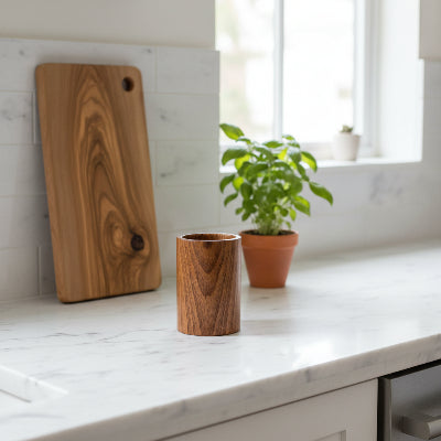 Pot à ustensiles cuisine variante taille moyenne qualité CuistoBois