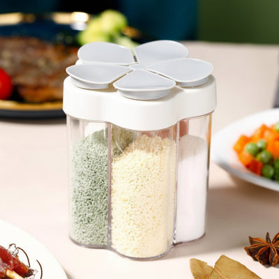 pot pour epices 5 en 1 gain d espace FiveMix vert