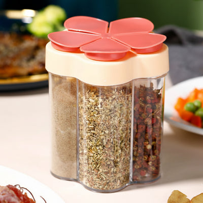 pot pour epices 5 en 1 gain d espace FiveMix rouge