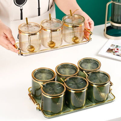 pots à épices décoratifs et pratiques Élixir Gourmet